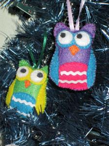 owl ornaments