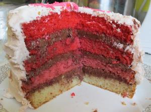 Ombre Cake 2